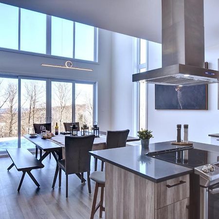 Chalet Serenity - Mont Tremblant Ski - Spa Sauna Wifi Tv Privet Chic Modern House Villa La Conception Exteriör bild