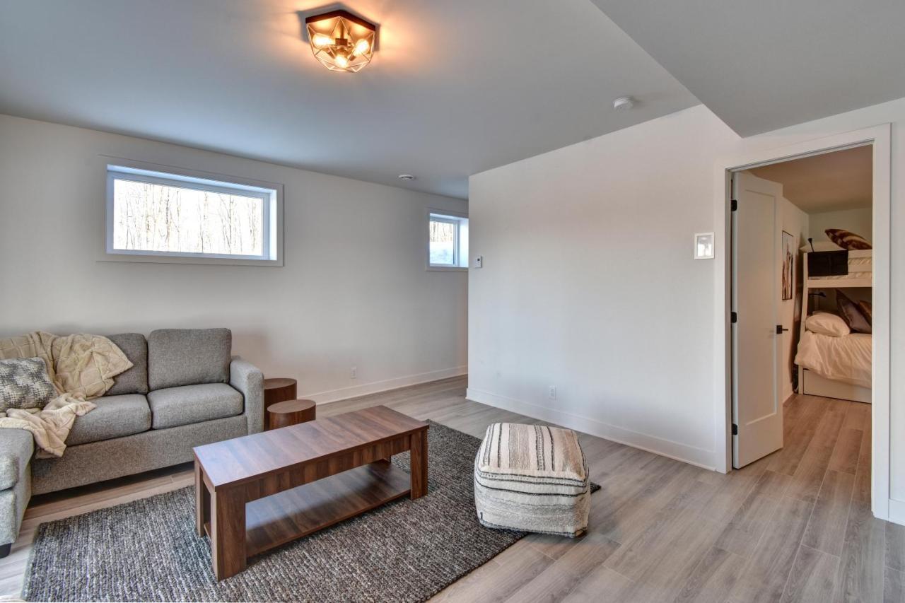 Chalet Serenity - Mont Tremblant Ski - Spa Sauna Wifi Tv Privet Chic Modern House Villa La Conception Exteriör bild