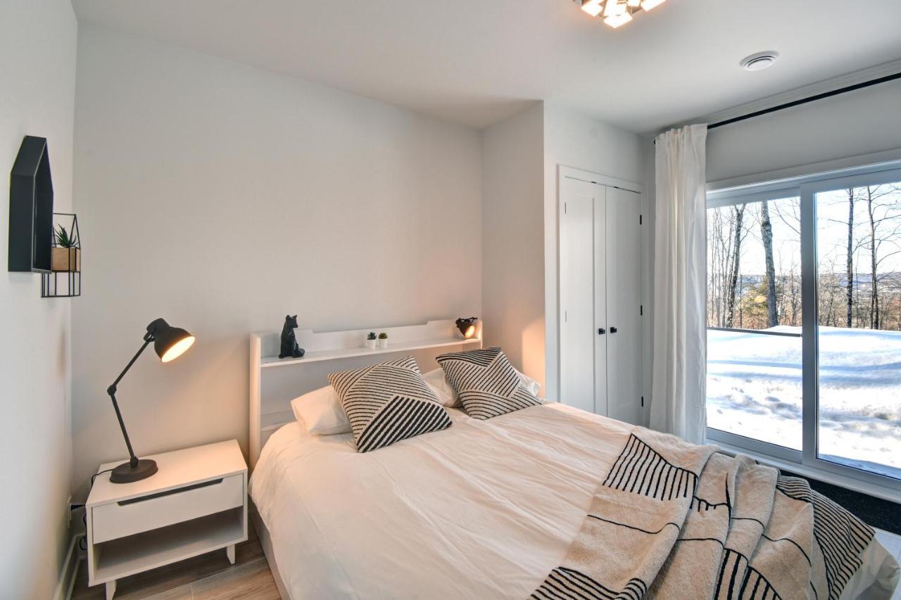 Chalet Serenity - Mont Tremblant Ski - Spa Sauna Wifi Tv Privet Chic Modern House Villa La Conception Exteriör bild