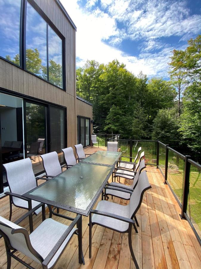 Chalet Serenity - Mont Tremblant Ski - Spa Sauna Wifi Tv Privet Chic Modern House Villa La Conception Exteriör bild