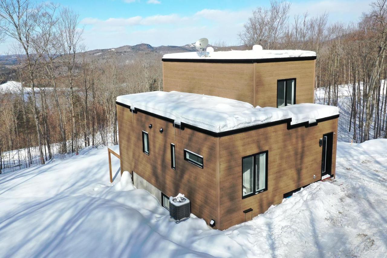 Chalet Serenity - Mont Tremblant Ski - Spa Sauna Wifi Tv Privet Chic Modern House Villa La Conception Exteriör bild