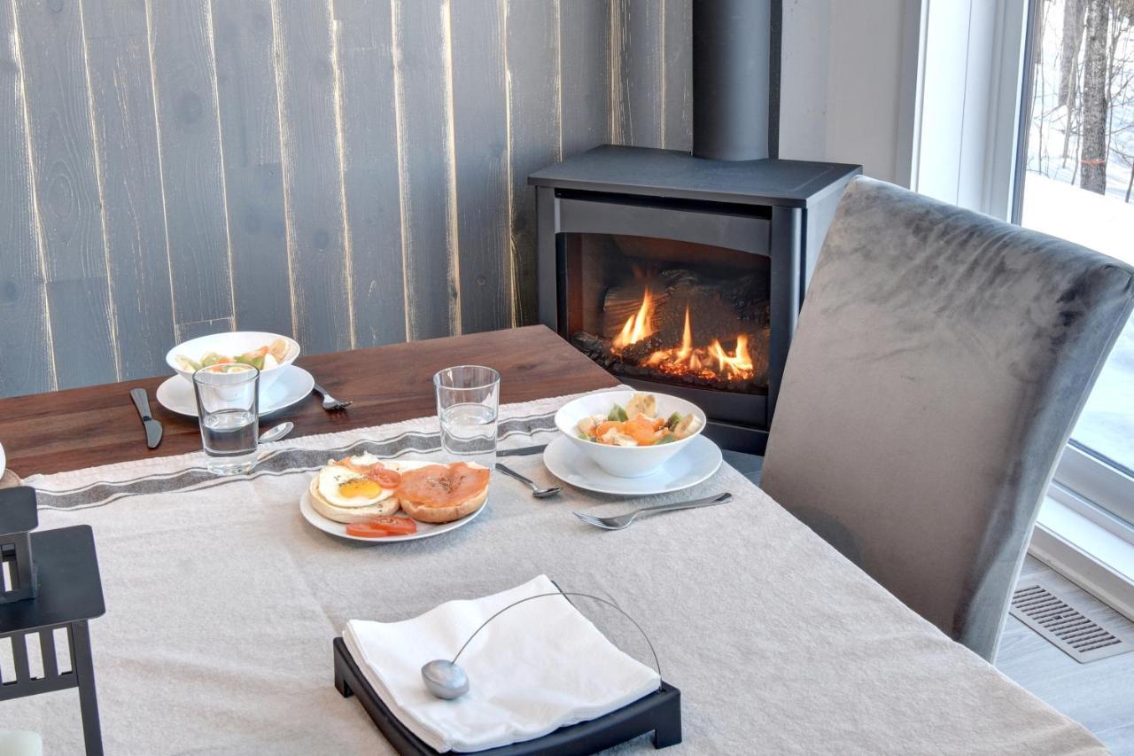 Chalet Serenity - Mont Tremblant Ski - Spa Sauna Wifi Tv Privet Chic Modern House Villa La Conception Exteriör bild