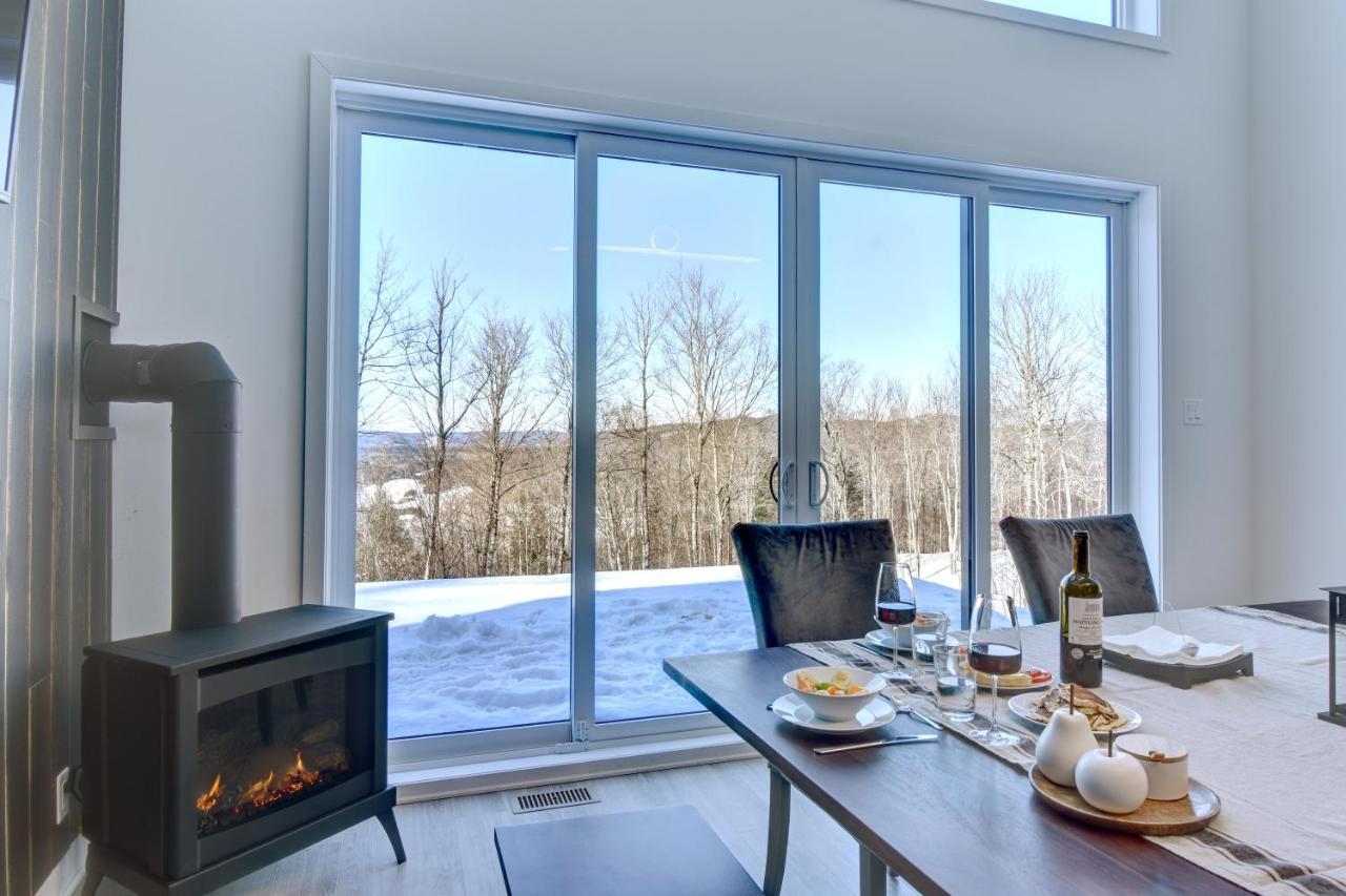 Chalet Serenity - Mont Tremblant Ski - Spa Sauna Wifi Tv Privet Chic Modern House Villa La Conception Exteriör bild