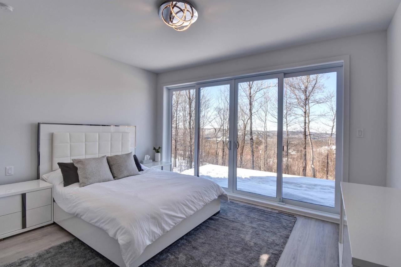 Chalet Serenity - Mont Tremblant Ski - Spa Sauna Wifi Tv Privet Chic Modern House Villa La Conception Exteriör bild