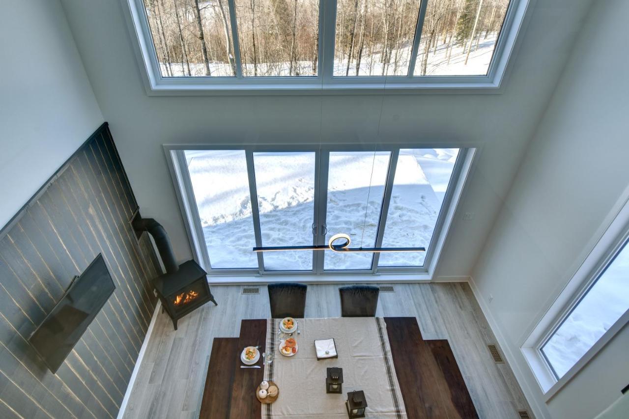 Chalet Serenity - Mont Tremblant Ski - Spa Sauna Wifi Tv Privet Chic Modern House Villa La Conception Exteriör bild