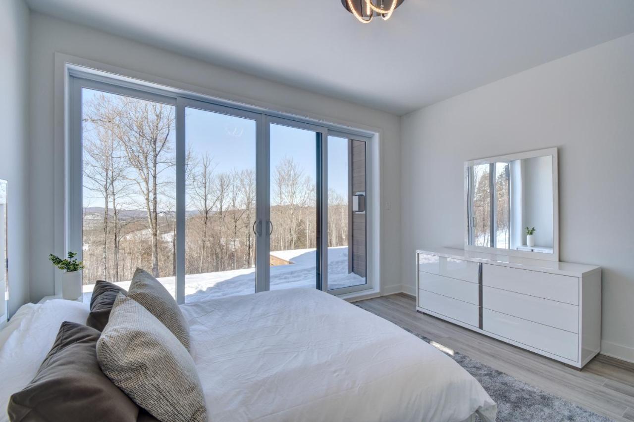 Chalet Serenity - Mont Tremblant Ski - Spa Sauna Wifi Tv Privet Chic Modern House Villa La Conception Exteriör bild