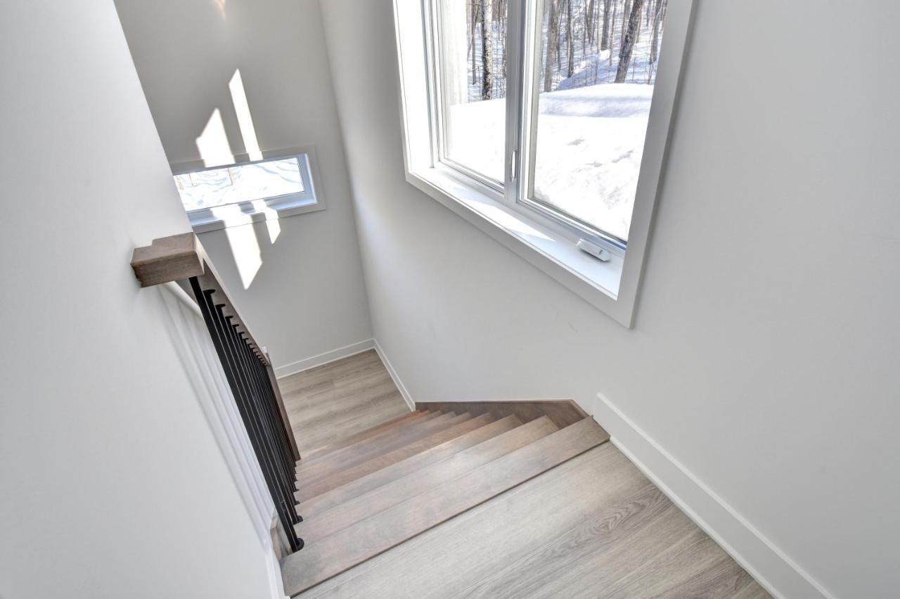 Chalet Serenity - Mont Tremblant Ski - Spa Sauna Wifi Tv Privet Chic Modern House Villa La Conception Exteriör bild