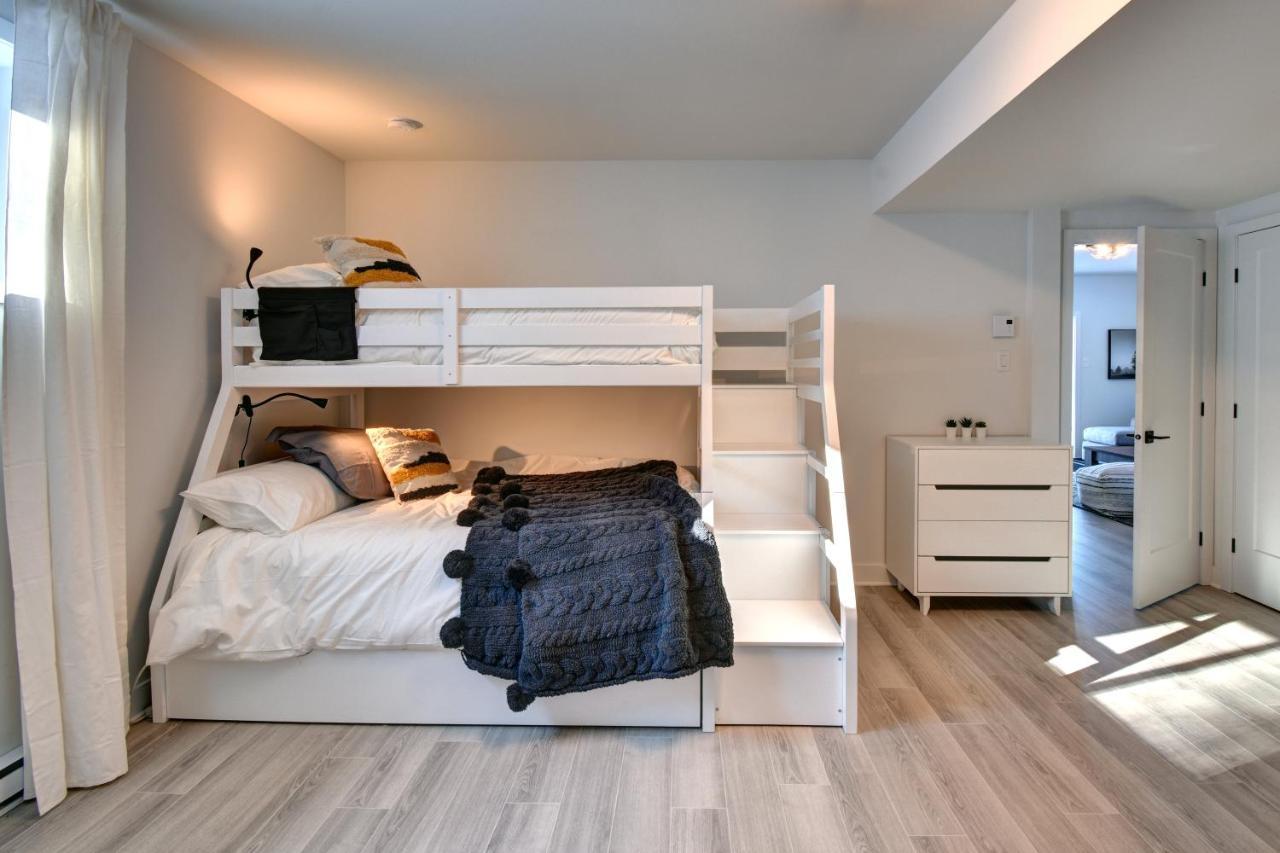 Chalet Serenity - Mont Tremblant Ski - Spa Sauna Wifi Tv Privet Chic Modern House Villa La Conception Exteriör bild